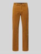 Christian Berg Men Regular Fit Cordhose aus Bio-Baumwolle in Dunkelgel...