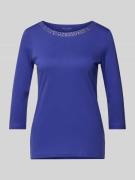 Christian Berg Woman Regular Fit  Longsleeve mit 3/4-Ärmel und Strasss...