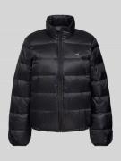 Levi's® Daunenjacke mit Stehkragen Modell 'POLLY PACKABLE' in Black, G...