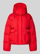 Levi's® Steppjacke mit Kapuze in Rot, Größe L