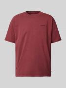 Levi's® T-Shirt mit Logo-Stitching Modell 'ORIGINAL' in Bordeaux, Größ...