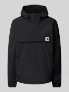 Carhartt Work In Progress Windbreaker mit Kapuze Modell 'NIMBUS PULLOV...