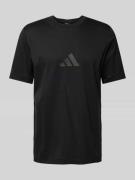 ADIDAS SPORTSWEAR T-Shirt mit Label-Print in Black, Größe L