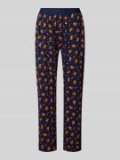 Christian Berg Men Relaxed Fit Pyjama-Hose mit elastischem Statement-B...