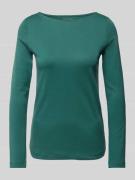 Christian Berg Woman Longsleeve mit U-Boot-Ausschnitt in Bottle, Größe...