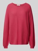 Christian Berg Woman Strickpullover mit Rundhalsausschnitt in Pink, Gr...