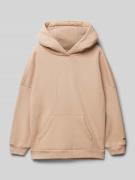 CARS JEANS Oversized Hoodie mit Kapuze Modell 'KELLY' in Sand, Größe 1...