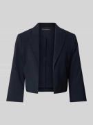 Betty Barclay Cropped Blazer mit Reverskragen in Marine, Größe 42