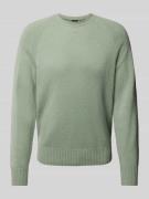 BOSS Strickpullover mit Rundhalsausschnitt Modell 'EMALVO' in Mint, Gr...