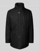 bugatti Jacke mit Stehkragen Modell 'Rainseries' in Black, Größe 48