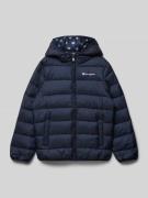 CHAMPION Steppjacke mit Kapuze in Marine, Größe 140