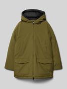 CHAMPION Parka mit Pattentaschen in Oliv, Größe 140