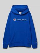 CHAMPION Hoodie mit Kapuze in Royal, Größe 128