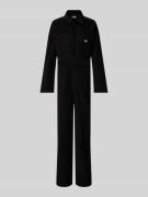 Dickies Jumpsuit mit aufgesetzten Brusttaschen in Black, Größe L