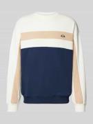 Ellesse Sweatshirt mit Logo-Badge Modell 'ANDORA' in Offwhite, Größe L