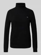 Gant Strickpullover mit Rollkragen Modell 'EXTRAFINE' in Black, Größe ...