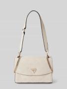 Guess Handtasche mit Label-Applikation Modell 'CRESIDIA' in Offwhite, ...