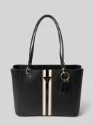 Guess Handtasche mit Label-Details Modell 'NOELLE' in Black, Größe 1