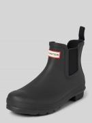 Hunter Chelsea Boots mit Label-Badge in Black, Größe 36