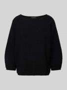 OPUS Sweatshirt mit Rundhalsausschnitt Modell 'Gresine' in Black, Größ...