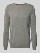 POLO RALPH LAUREN Strickpullover aus Lanawolle mit Rundhalsausschnitt ...