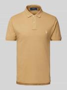 POLO RALPH LAUREN Slim Fit Poloshirt mit Logo-Stitching in Senf, Größe...