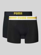 Puma Trunks mit Label-Bund im 2er-Pack Modell 'EVERYDAY' in Black, Grö...