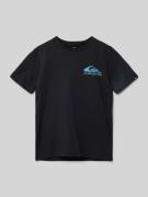 Quiksilver T-Shirt mit Rundhalsausschnitt Modell 'OMNI WAVE' in Black,...