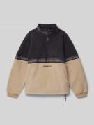 Quiksilver Sweatshirt mit Stehkragen Modell 'TAKE US BACK' in Beige, G...