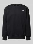 The North Face Sweatshirt mit Label-Print in Black, Größe L