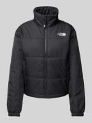 The North Face Steppjacke mit Stehkragen Modell 'GOSEI' in Metallic Bl...