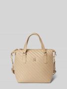 Tommy Hilfiger Tote Bag mit Strukturmuster Modell 'POPPY REFORM' in Be...