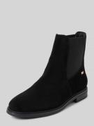 Tommy Hilfiger Chelsea Boots aus Leder mit Label-Applikation Modell 'F...