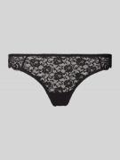 Triumph String in semitransparentem Design Modell 'AMOURETTE' in Black...