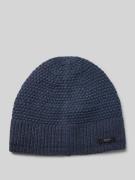 Barts Beanie mit Label-Detail Modell 'NOAR' in Marine, Größe 1