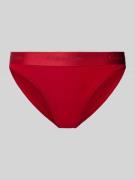 Calvin Klein Underwear Slip mit elastischem Logo-Bund in Rot, Größe L