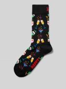 Happy Socks Socken mit Label-Stitching Modell 'CHEERS' in Black, Größe...