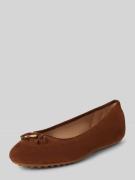 Lauren Ralph Lauren Lederballerinas mit Schleifen-Detail Modell 'JAYNA...