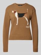 Lauren Ralph Lauren Strickpullover mit Motiv-Stitching Modell 'RIEDNEE...