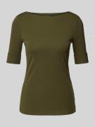 Lauren Ralph Lauren Regular Fit T-Shirt mit U-Boot-Ausschnitt Modell '...