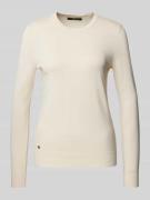 Lauren Ralph Lauren Strickpullover mit geripptem Rundhalsausschnitt Mo...