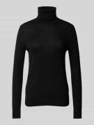 Lauren Ralph Lauren Strickpullover mit Rollkragen Modell 'ZOE' in Blac...