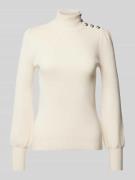 Lauren Ralph Lauren Strickpullover mit Feinripp Modell 'DWORINA' in Of...