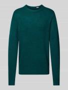 Scotch & Soda Regular Fit Strickpullover mit Rundhalsausschnitt in Pet...