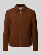 SELECTED HOMME Jacke mit Umlegekragen Modell 'NEW FILIP' in Cognac, Gr...