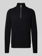 SELECTED HOMME Strickpullover mit gerippten Abschlüssen Modell 'DANE' ...