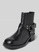 Steve Madden Boots aus Leder mit Blockabsatz Modell 'BREAKER' in Black...