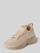 Steve Madden Low Top Sneaker mit Strassbesatz in Beige, Größe 36