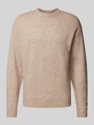 Jack & Jones Strickpullover mit Rundhalsausschnitt Modell 'OLLIE' in B...