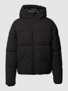 Jack & Jones Steppjacke mit Kapuze Modell 'VESTERBRO' in Black, Größe ...